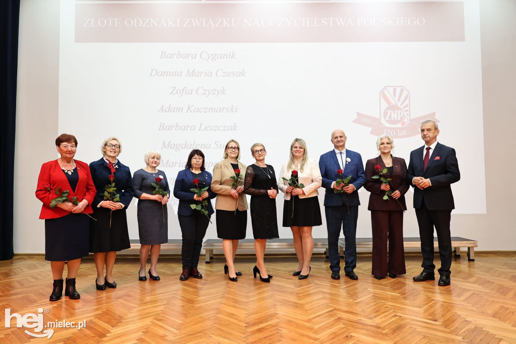 120 lat ZNP. Prezes Broniarz w Mielcu