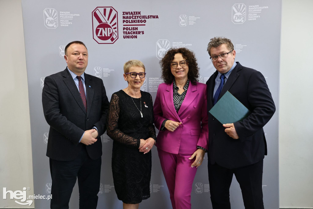 120 lat ZNP. Prezes Broniarz w Mielcu