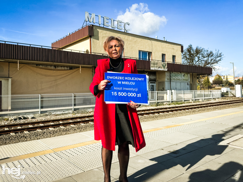 Kolejowa konferencja prasowa posłanki Skowrońskiej