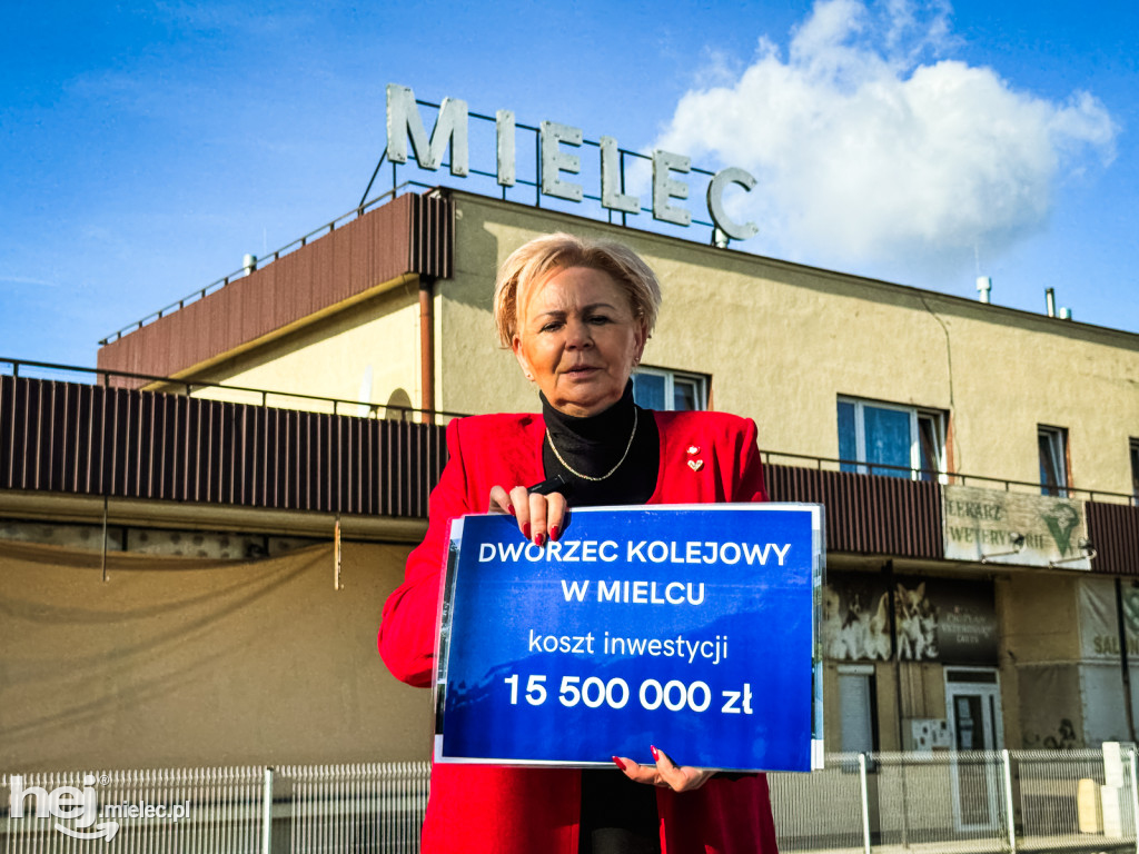 Kolejowa konferencja prasowa posłanki Skowrońskiej