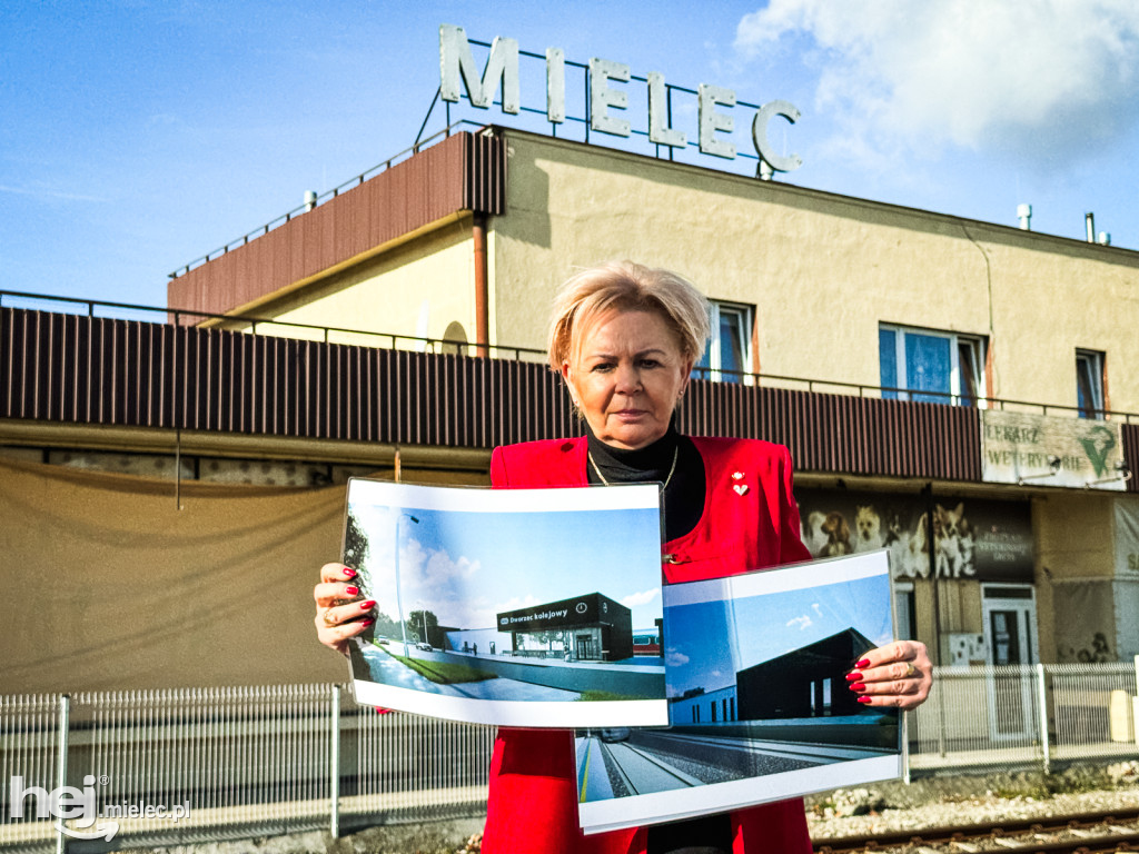 Kolejowa konferencja prasowa posłanki Skowrońskiej