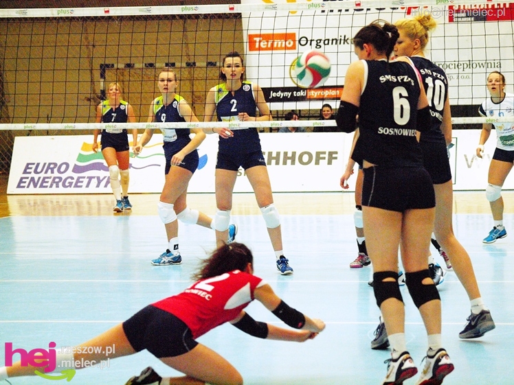 Siatkarki Stali Mielec uległy SMS Sosnowiec 2:3