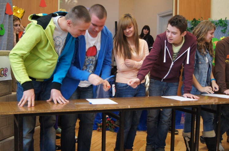 Gimnazjaliści z Mielca i powiatu gościli u Groszkowskiego