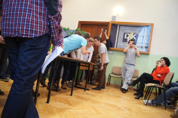 Gimnazjaliści z Mielca i powiatu gościli u Groszkowskiego