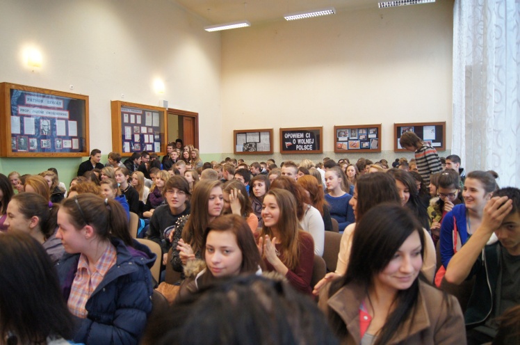 Gimnazjaliści z Mielca i powiatu gościli u Groszkowskiego