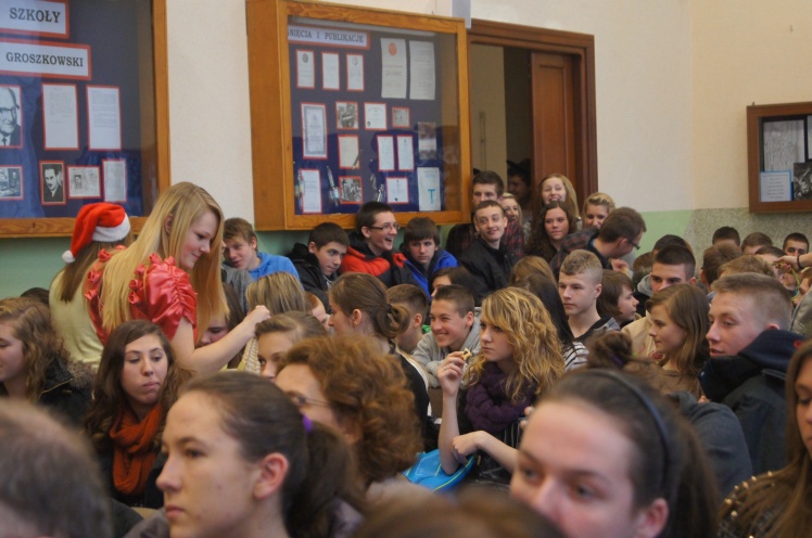 Gimnazjaliści z Mielca i powiatu gościli u Groszkowskiego