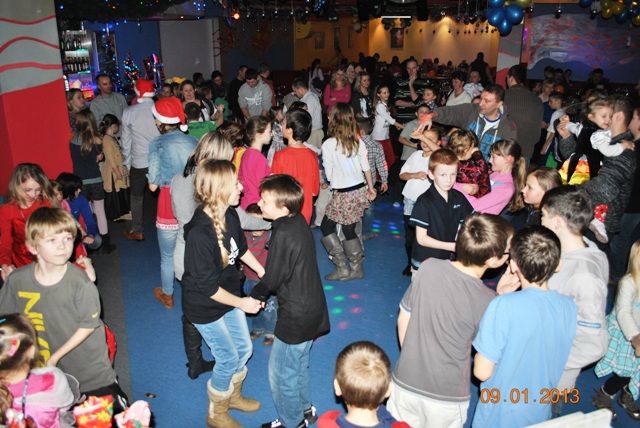 Zabawa choinkowa Osiedla Niepodległości