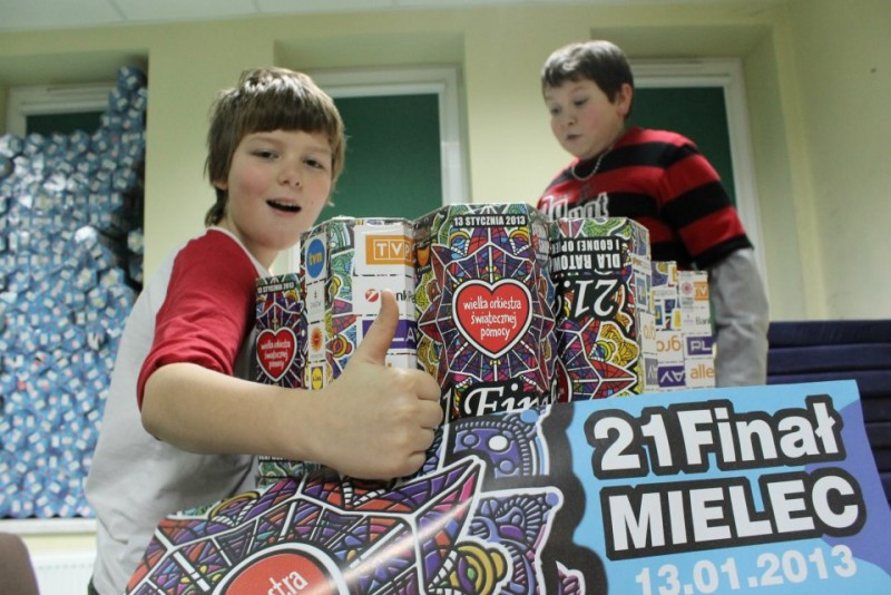 21. Finał Wielkiej Orkiestry Świątecznej Pomocy w Mielcu. Pierwsze godziny kwesty!