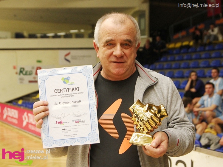 Rozstrzygnięcie plebiscytu POZYTYWNY MIELCZANIN 2012 portalu hej.mielec.pl