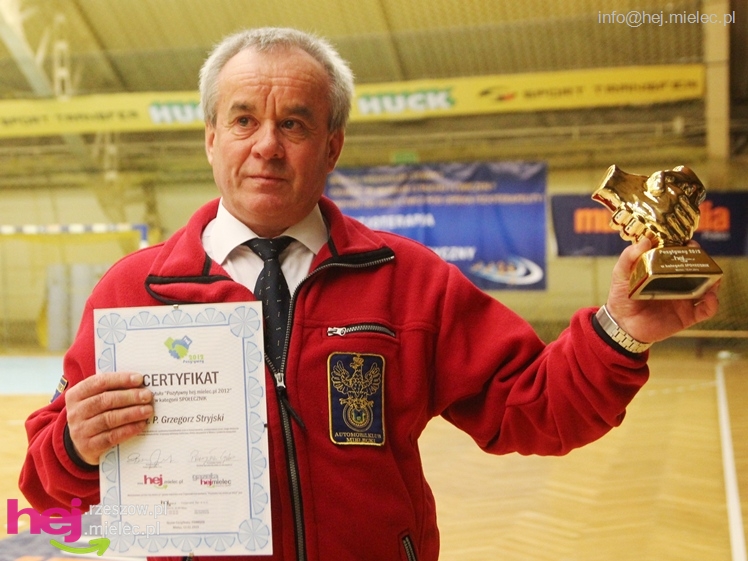 Rozstrzygnięcie plebiscytu POZYTYWNY MIELCZANIN 2012 portalu hej.mielec.pl