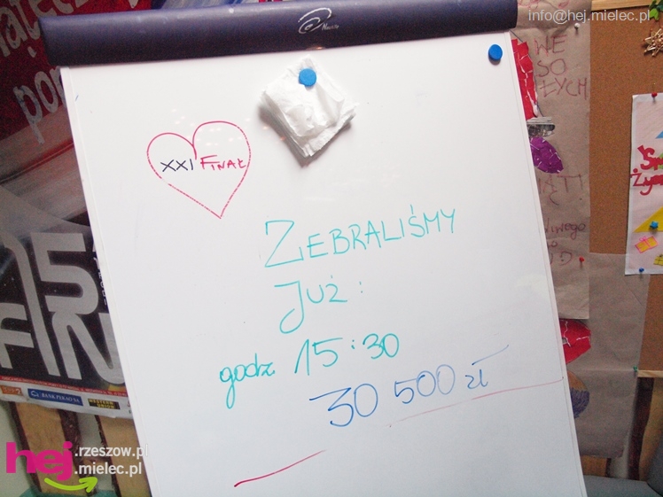 21. Finał Wielkiej Orkiestry Świątecznej Pomocy w Mielcu. Impreza finałowa - część 1