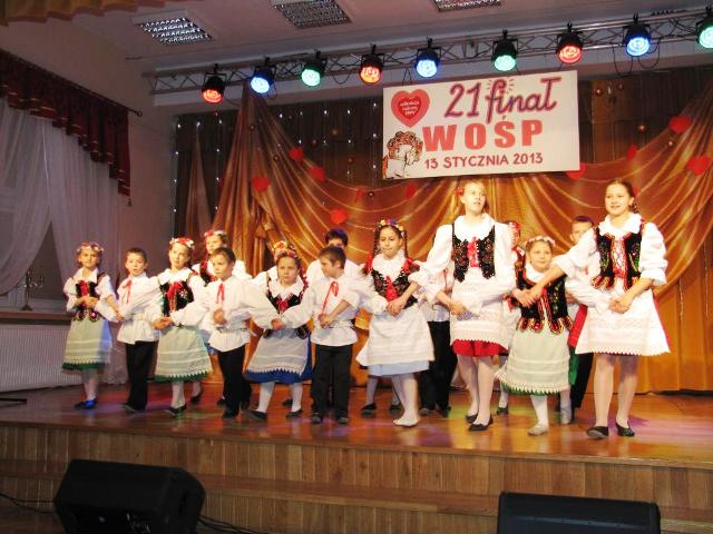 W Chorzelowie również zagrali dla dzieci i seniorów