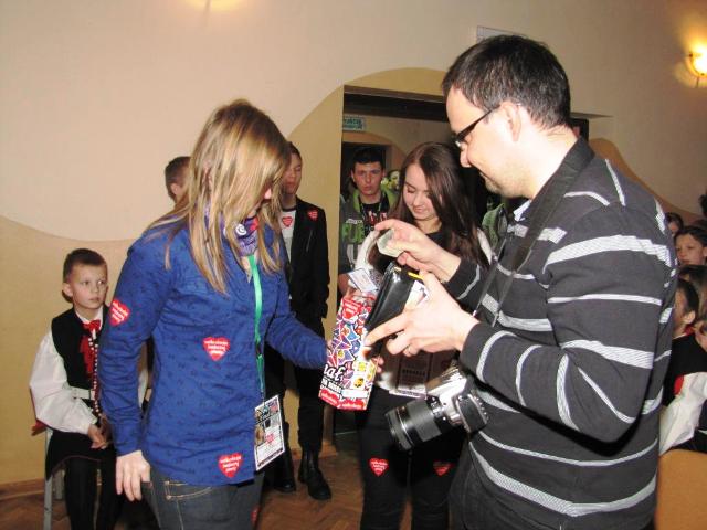 W Chorzelowie również zagrali dla dzieci i seniorów