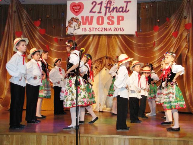 W Chorzelowie również zagrali dla dzieci i seniorów