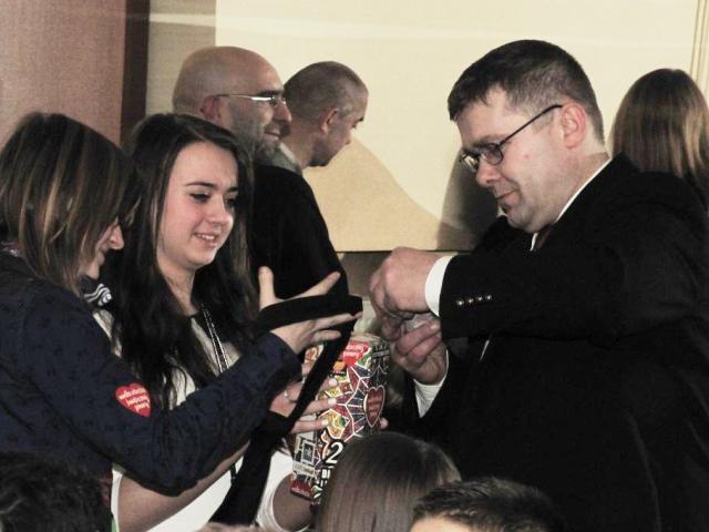 W Chorzelowie również zagrali dla dzieci i seniorów