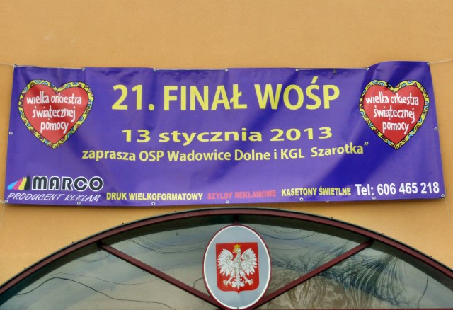 Wadowice Dolne kolejny raz grały z Wielką Orkiestrą Świątecznej Pomocy