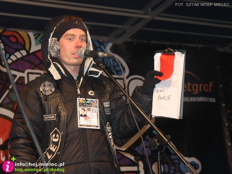 21. Finał Wielkiej Orkiestry Świątecznej Pomocy w Mielcu. Impreza finałowa - część 4