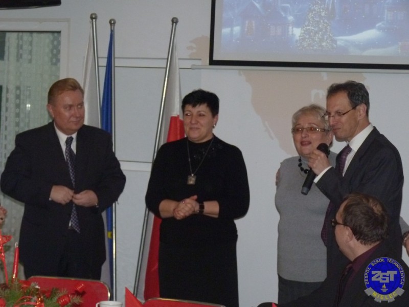 Noworoczne spotkanie z emerytowanymi pracownikami Zespołu Szkół Technicznych w Mielcu