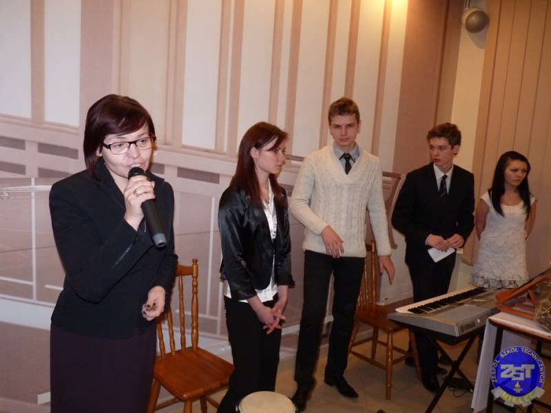 Noworoczne spotkanie z emerytowanymi pracownikami Zespołu Szkół Technicznych w Mielcu