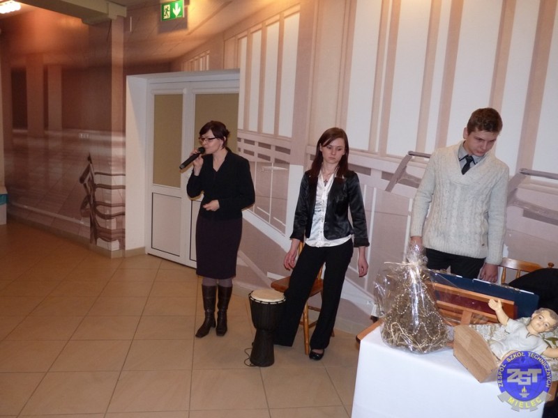 Noworoczne spotkanie z emerytowanymi pracownikami Zespołu Szkół Technicznych w Mielcu