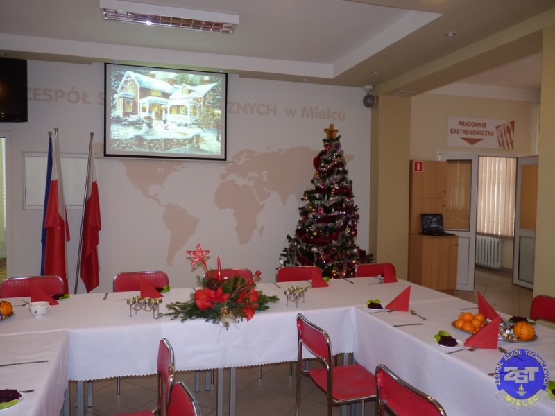 Noworoczne spotkanie z emerytowanymi pracownikami Zespołu Szkół Technicznych w Mielcu