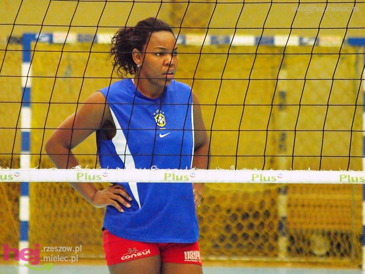 Trening siatkarek Stali Mielec