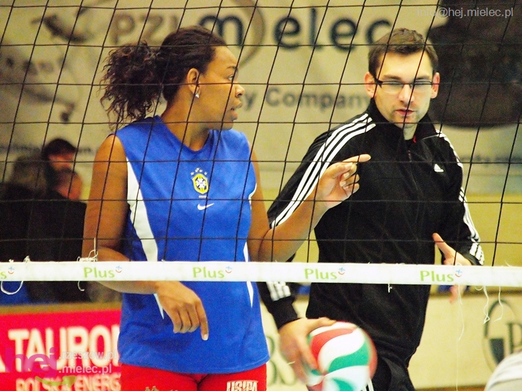 Trening siatkarek Stali Mielec