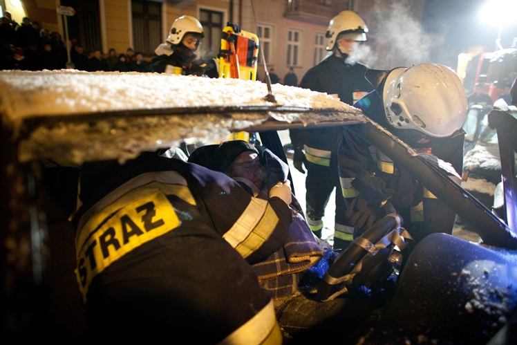 Strażacy OSP dla WOŚP w Radomyślu
