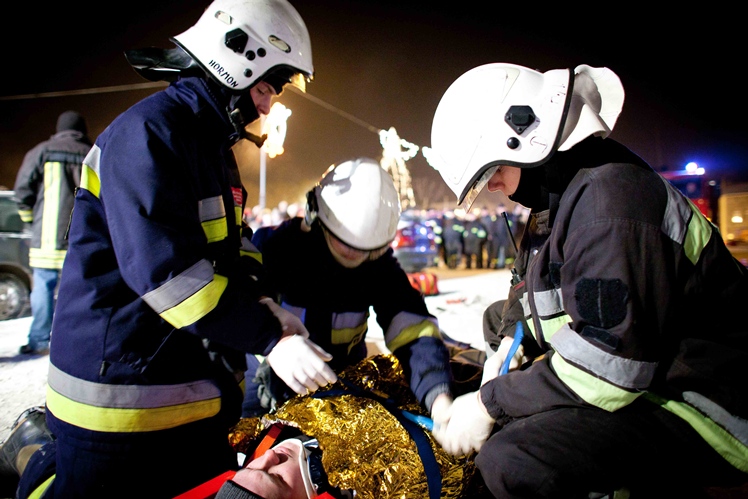 Strażacy OSP dla WOŚP w Radomyślu