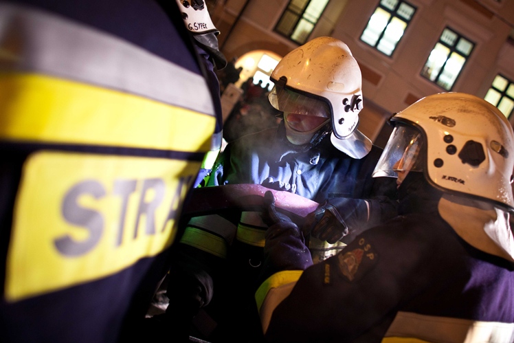 Strażacy OSP dla WOŚP w Radomyślu