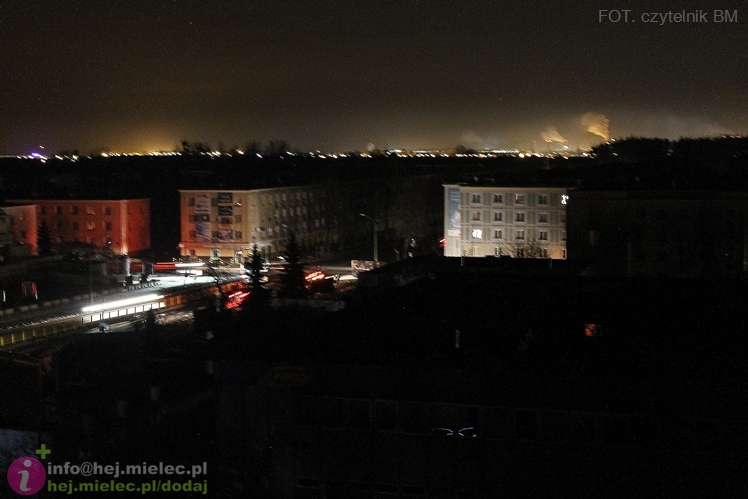 Centrum Mielca bez prądu
