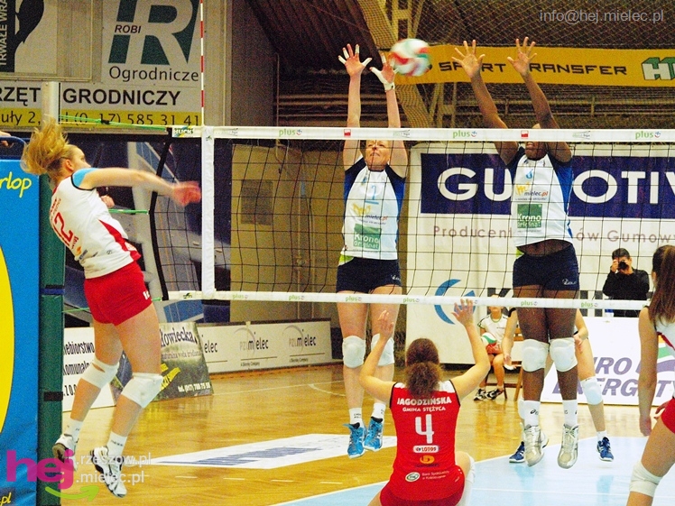 Siatkarki uległy Wieżycy 2011 Stężyca