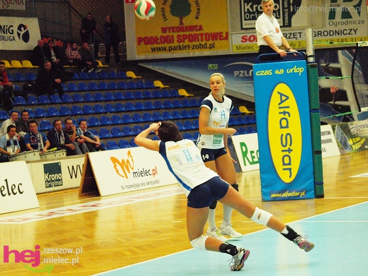 Siatkarki uległy Wieżycy 2011 Stężyca