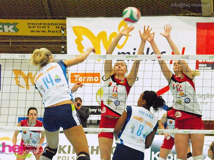 Siatkarki uległy Wieżycy 2011 Stężyca