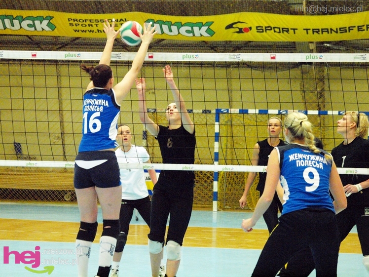 Sparing siatkarek Stali z Białorusinkami