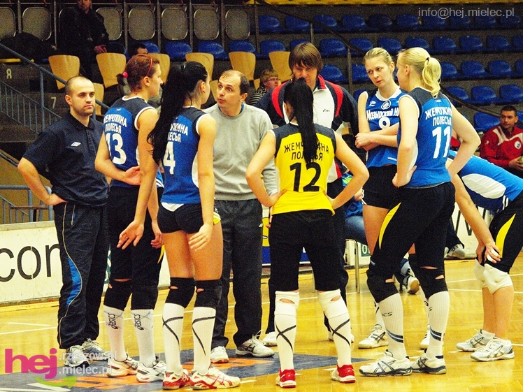 Sparing siatkarek Stali z Białorusinkami