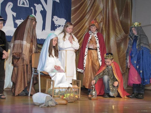 Jubileuszowy X  Przegląd   Teatrów Jasełkowych ?Idźmy powitać  Pana??  w Chorzelowie