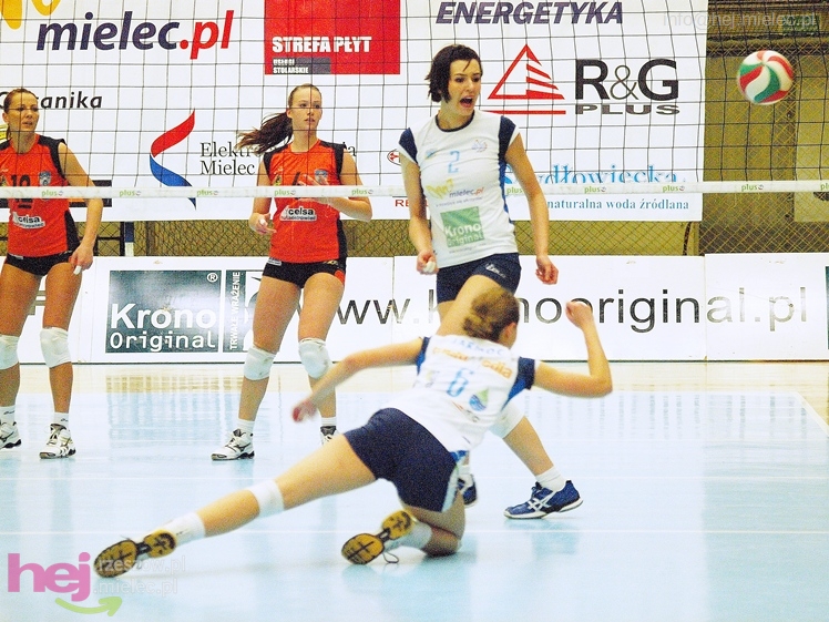Siatkarki Stali Mielec uległy AZS KSZO