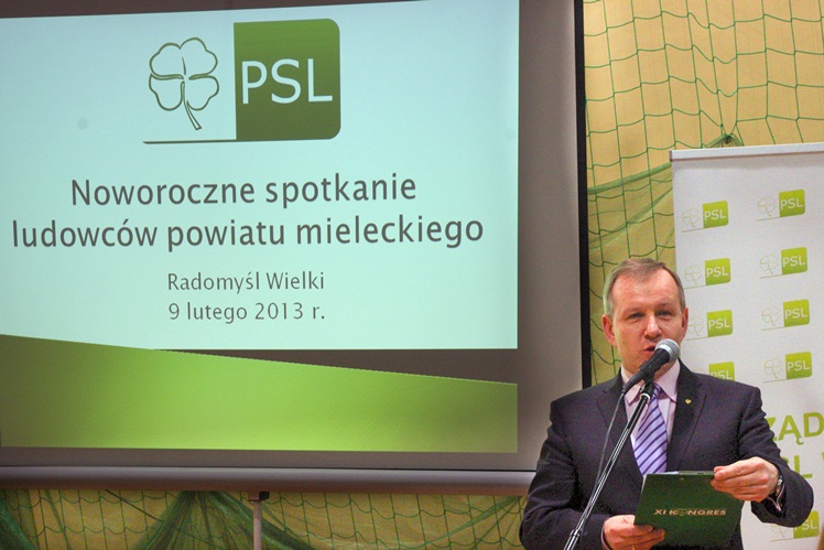 Noworoczne spotkanie działaczy PSL z powiatu mieleckiego