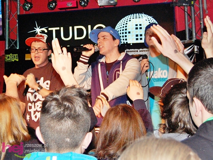 Moc pozytywnej energii w Mielcu! GrubSon rozgrzał klub Studio do czerwoności!