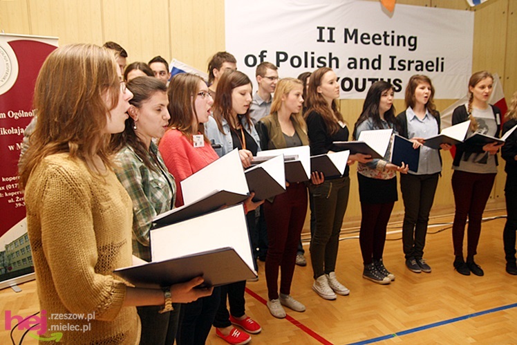 Młodzież z Izraela odwiedziła Mielec. Uczniowie II LO zgotowali huczną imprezę