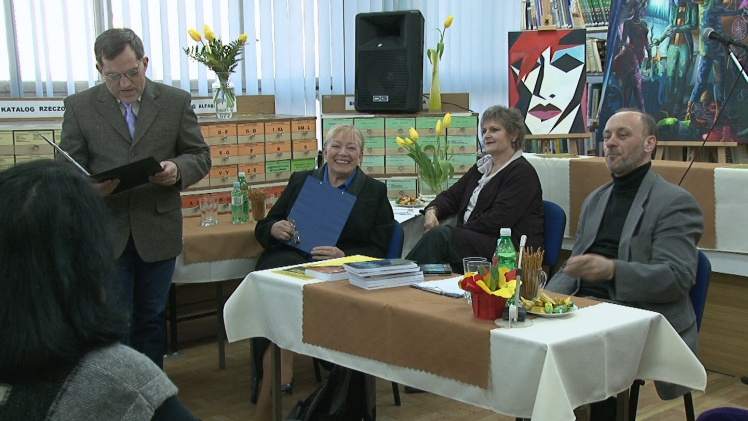 Spotkanie autorskie Grzegorza Kociuby w MBP w Mielcu