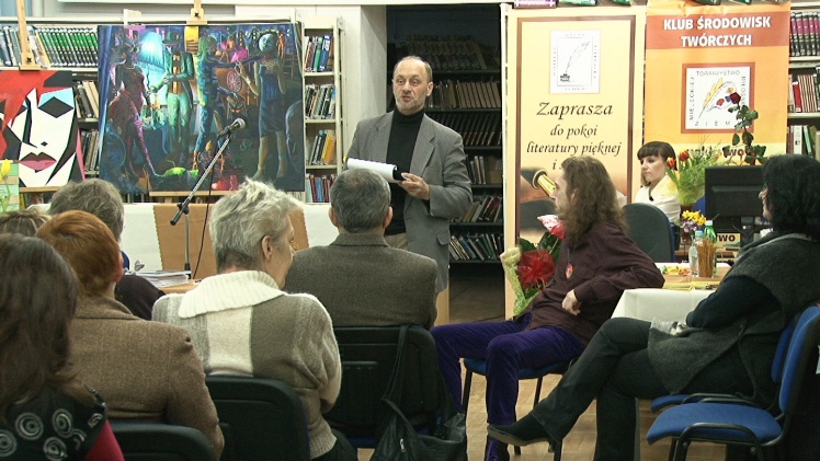 Spotkanie autorskie Grzegorza Kociuby w MBP w Mielcu