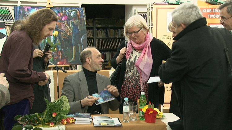 Spotkanie autorskie Grzegorza Kociuby w MBP w Mielcu