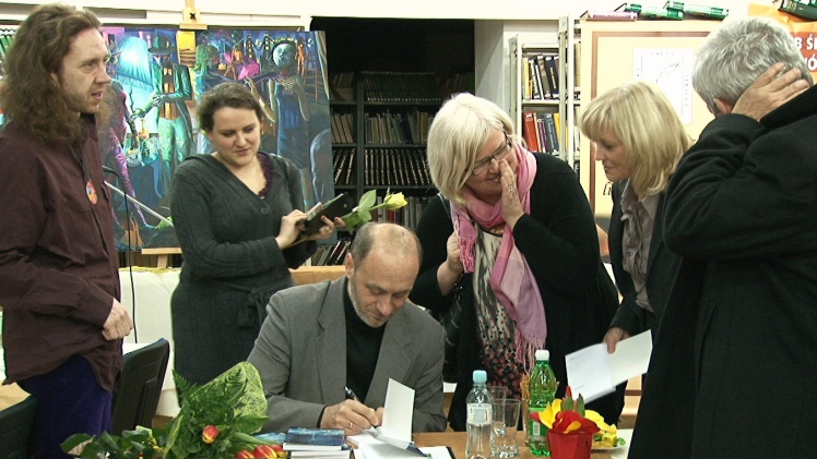 Spotkanie autorskie Grzegorza Kociuby w MBP w Mielcu