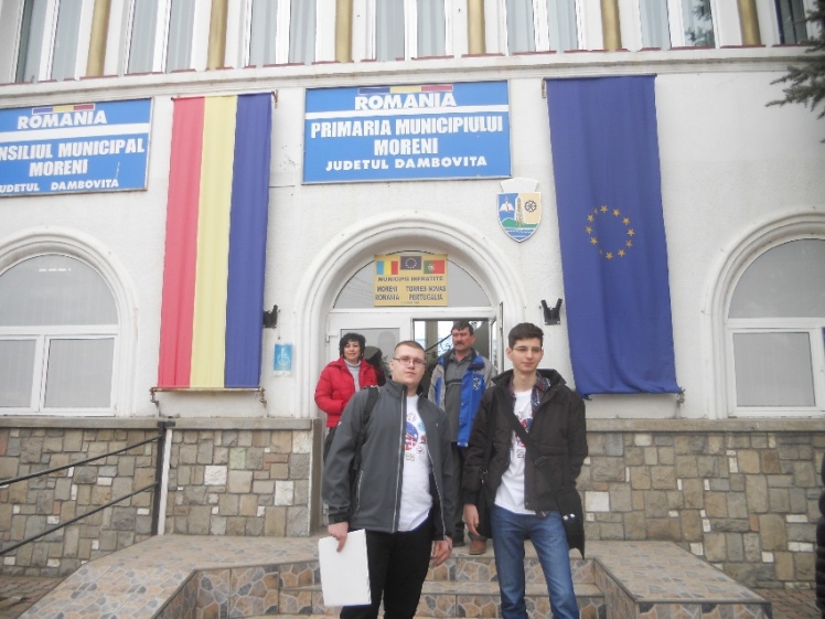 Uczniowie ZSB w Rumunii