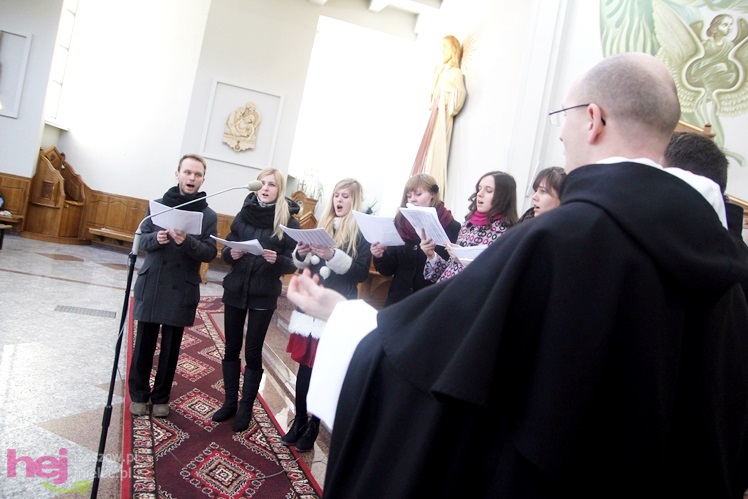 Schola Dominikańska z Lublina zaśpiewała w Mielcu