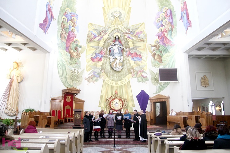 Schola Dominikańska z Lublina zaśpiewała w Mielcu