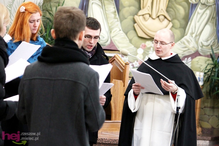 Schola Dominikańska z Lublina zaśpiewała w Mielcu