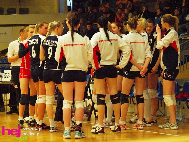 Siatkarki Stali pożegnały się z I ligą. Porażka ze Spartą oznacza już praktycznie degradację